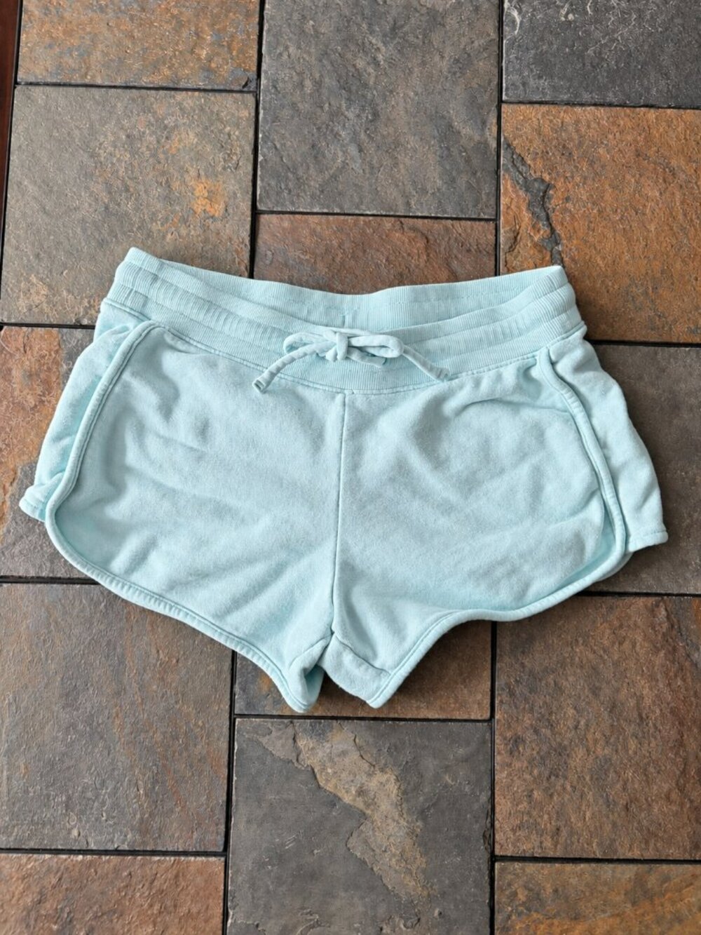 Vineyard Vines light blue aqua lounge sweat shorts women's XS